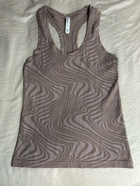 Athleta Momentum Seamless Patterned Tank Size S